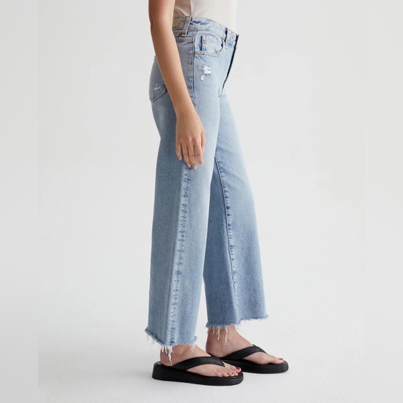 AG Adriano Goldschmied Light Blue High Rise Jeans NWT - Picture 4 of 5